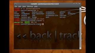 كيفية صنع Wordlist بأداة Crunch على الباك تراك [upl. by Lybis]