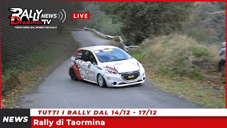 RALLY DREAMER NEWS 141223  Rally di Natale Taormina e tutti i rally della settimana [upl. by Rosenthal]