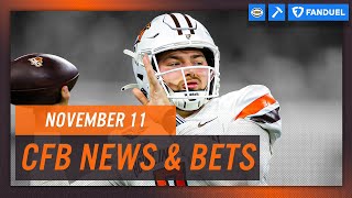 Week 12 CFB Best Bets amp Previews amp Week 11 Recap  20242025 NCAAF Presented by FanDuel [upl. by Adnovahs795]