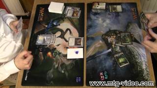 MTG Standard  CawBlade vs Eldrazi Duel 1 [upl. by Enaej]