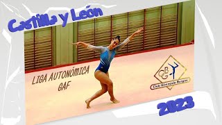 Gimnasia Artística Femenina 2023 ORO en el ejercicio de suelo Vía Olímpica 8 Iris Ventura C y L [upl. by Mir340]