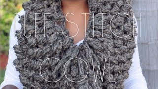 Puff Stitch Cowl [upl. by Grail102]