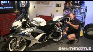 Performance Upgrades GSXR600 Setting Sag [upl. by Loreen]