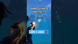 LAMA qui NAGE oklm fortnite fortniteclips gaming ad [upl. by Maker92]