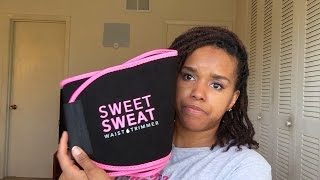 Working Out w the Sweet Sweat Waist Trimmer [upl. by Russo624]