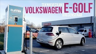 Volkswagen EGolf  en riktig elbilspärla [upl. by Eittam]