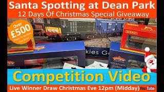 Model Railway  Dean Park 12 Days of Christmas Competition 2020  LIVE DRAW [upl. by Linson]