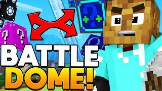 CRAZIEST LUCKY BLOCK ONLY BATTLE DOME BRAND NEW LUCKY BLOCK MINIGAME  Modded Minecraft 1122 [upl. by Baggott717]