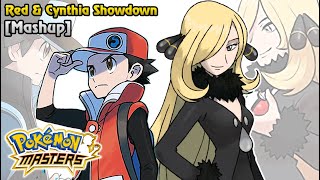 Pokémon Masters  Cynthia Vs Red Battle Music Mashup HQ [upl. by Nuaj738]