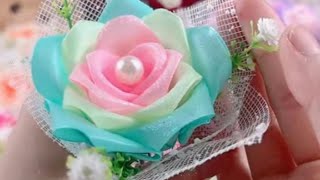 Discover the Hidden Secrets of SATIN RIBBON Flower Making [upl. by Sedecrem]