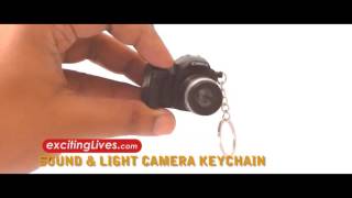 Sound amp Light Camera Keychain [upl. by Aronoh]