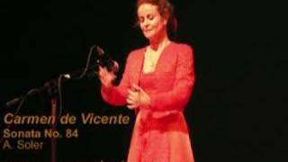 Carmen de Vicente on Castanets Sonata No 84 [upl. by Bevin]