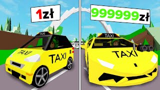 TAXI ZA 5ZŁ VS ZA 9999999ZŁ na BrookHaven RP [upl. by Halika976]