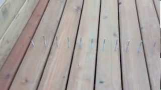 Building a Garden Deck  get those screws right [upl. by Nava]