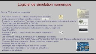 logiciel de simulation numérique gratuit [upl. by Oemac]