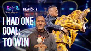 Giraffe came to WIN  The Masked Singer SA Season 2 [upl. by Ainollopa]