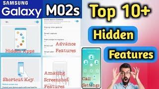 Samsung Galaxy M02s Top 10 Hidden Feature  Samsung M02s Tips And Tricks [upl. by Efram634]