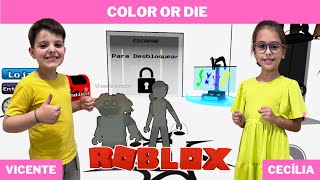 Roblox  Color or die [upl. by Kcirdek682]