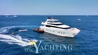 Sanlorenzo 88 Faster Yacht Charter  MSC Yachting SaintTropez [upl. by Thorwald]