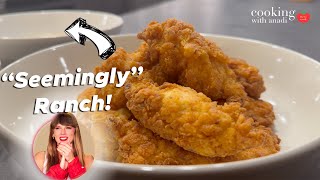 Taylor SwiftInspired Fried Chicken Tenders with “Seemingly” Ranch [upl. by Ellezig]