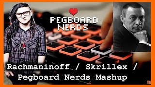 Rachmaninoff  Pegboard Nerds  Skrillex MASHUP finger drumming on Behringer CMD DC1 [upl. by Hedwiga408]