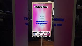 The Carousel is our premium multiuse device Karaoke PhotoBooth Kiosk [upl. by Anneehs]