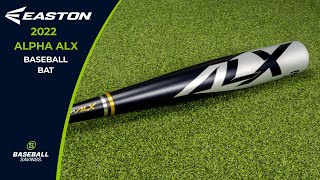 2022 Easton Alpha ALX BBCOR Baseball Bat Overview by Baseball Savings [upl. by Anilys]