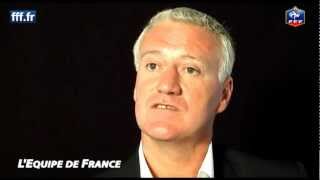 Didier Deschamps sélectionneur sa première réaction  quotdes grandes responsabilitésquot [upl. by Linn]