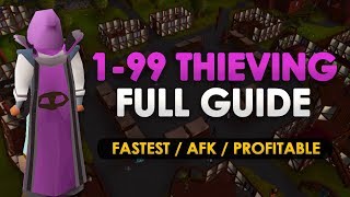 OSRS 199 Thieving Guide Fastest amp Profitable Methods [upl. by Wira]