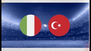 🔴 ITALIA vs TURCHIA  LIVE  SUBSCRIBE❤️ISCRIVITI [upl. by Eadrahs905]