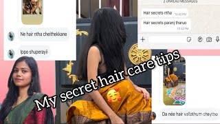 എല്ലാരും ചോദിച്ചതിന് ഉള്ള മറുപടി my hair secret 🤩🥳 ഒരു രൂപ നഷ്ടമില്ലാതെ 🔥💯 100 live result [upl. by Idnat80]