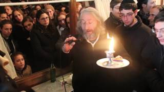 Carlebach Havdalah in Beirav shul in Tzfat [upl. by Artenal420]