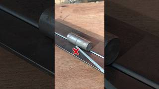 tips for welding door hinges on the correct metal media [upl. by Meakem]