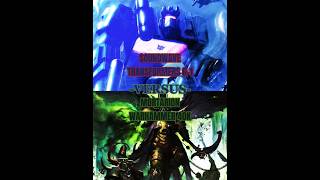 Mortarion vs Soundwave edit 40k warhammer40k vs transformers subscribe shorts short music [upl. by Ater]