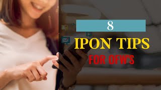 8 OFW IPON TIPS  PAANO NGA BA MAKAPAG IPON ANG ISANG OFW [upl. by Llegna935]