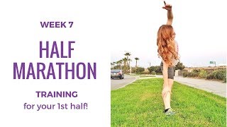 Half Marathon Training Week 7 [upl. by Darnok]