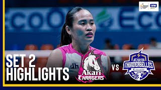 AKARI vs ZUS COFFEE  SET 2 GAME HIGHLIGHTS  202425 PVL ALLFILIPINO CONFERENCE  NOV 14 2024 [upl. by Gunas80]