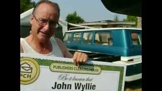 Publishers Clearing House Winners John Wyllie From White City Oregon Wins 5000 a Week quotForeverquot [upl. by Yendor]