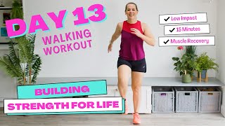 Day 13 Low Impact Walking Workout  15 Mins Continuous  Boost Your Mood 💥 [upl. by Ibbed]