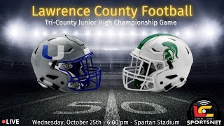 Laurel Spartans vs Union Scotties  Junior High Football Championship Game  Oct 23 2024 [upl. by Dinny]