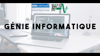 Génie Informatique  ENICARTHAGE  enregistrement webinaire 2021 [upl. by Eniaj]