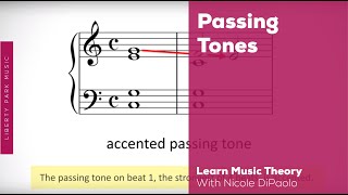 What are Passing Tones  Online Music Theory  Video Lesson [upl. by Ybocaj]