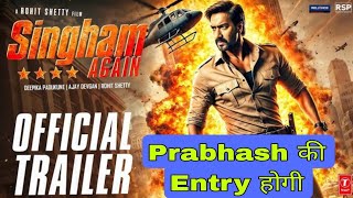 SINGHAM AGAIN  OFFICIAL TRAILER  AjayRanveerAkshayArjunKareenaDeepika Rohit Shetty  Concept [upl. by Atiuqrahs570]