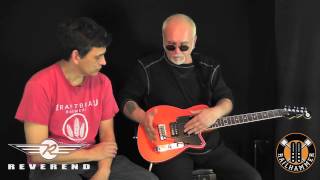 Part 1  Reverend Guitars  Railhammer Pickups Joe Naylor with Reeves Gabrels [upl. by Ahsieni]