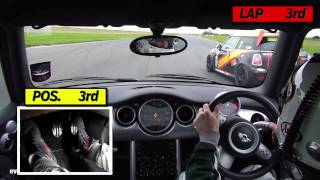 Best Motoring Mini Cooper race  evo TRACK BATTLE [upl. by Ban]