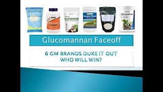 6 Glucomannan Powder Brands Compared Major Surprises [upl. by Fae]