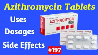 Azithromycin Tablets ip 500mg Hindi  Azithral 500 mg Tablet Uses  Azicip 500 Tablet Uses in Hindi [upl. by Atteynot]