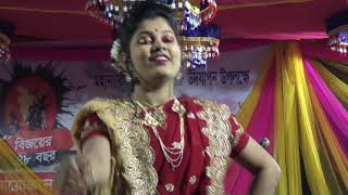 bauler ek tara te ache matir sur বাউলের একতারাতে আছে মাটির সুরbest nursing student dance [upl. by Anaehs]