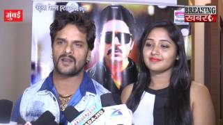 Khesari Lal Yadav Kajal Raghwani interview [upl. by Briana664]