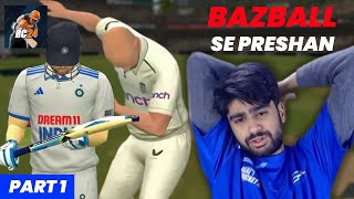 RC 24  I INVENTED NEW TEST CRICKET IND VS ENG  REAL CRICKET 24  PART 1 [upl. by Iadam715]